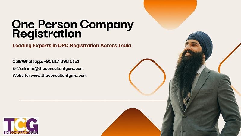 One Person Company Registration